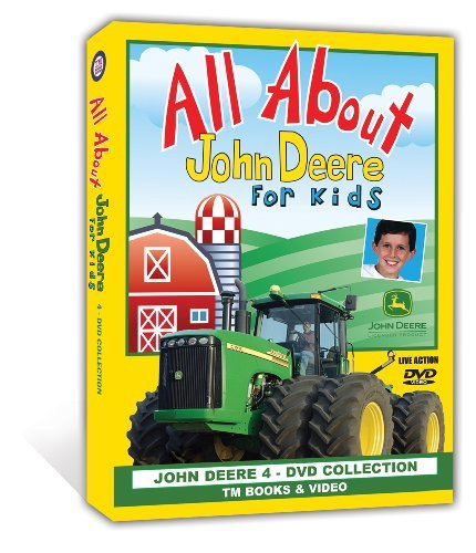 All About John Deere for Kids 4-DVD Collection